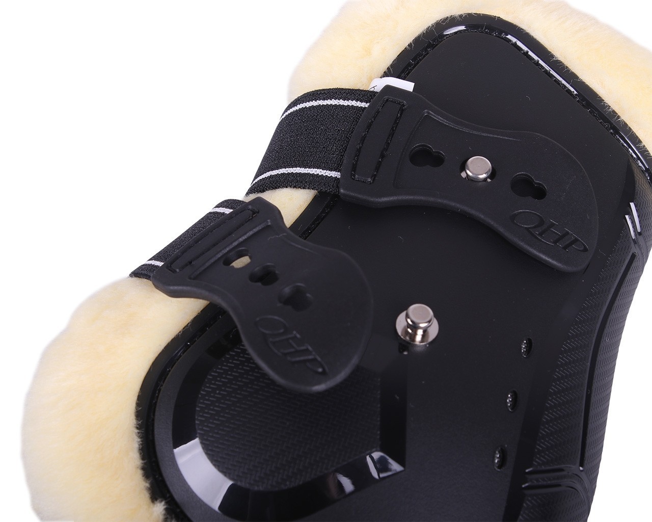 Hivutussuojat QHP Fetlock Boots Ontario – Musta - 2