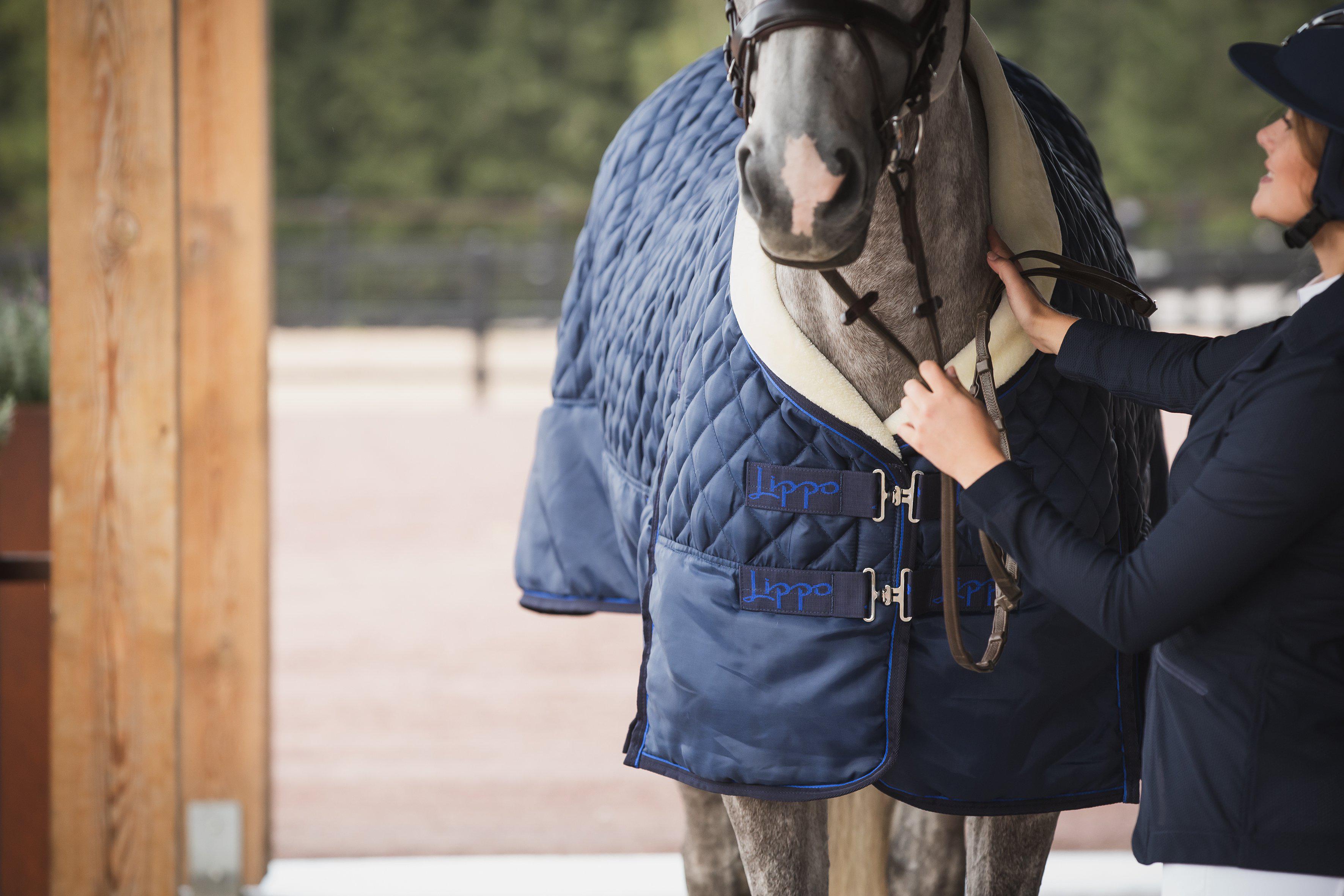Lippo Stable Rug, 200 g - Navy - 4