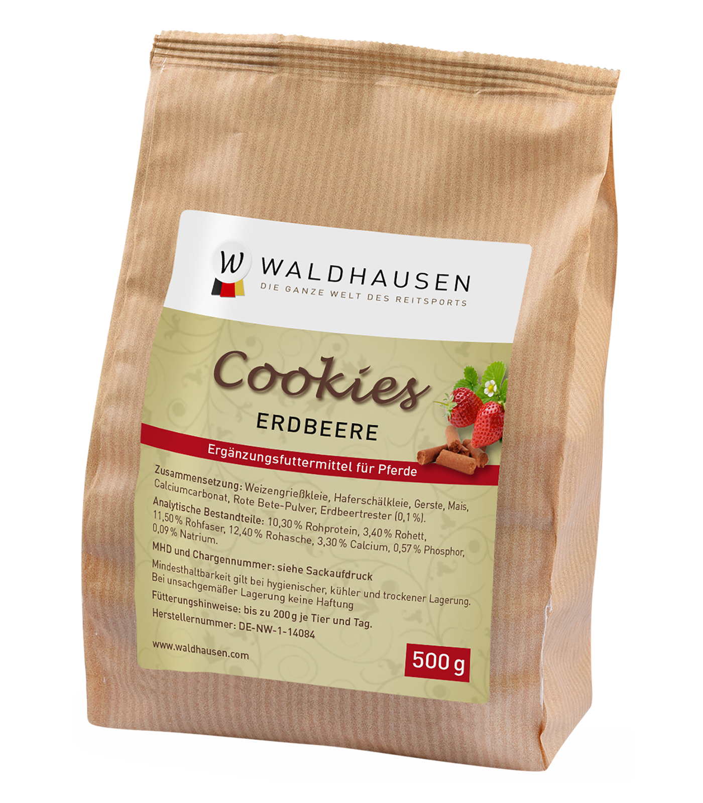 Waldhausen Hästkakor, 500 g - Äpple - 2