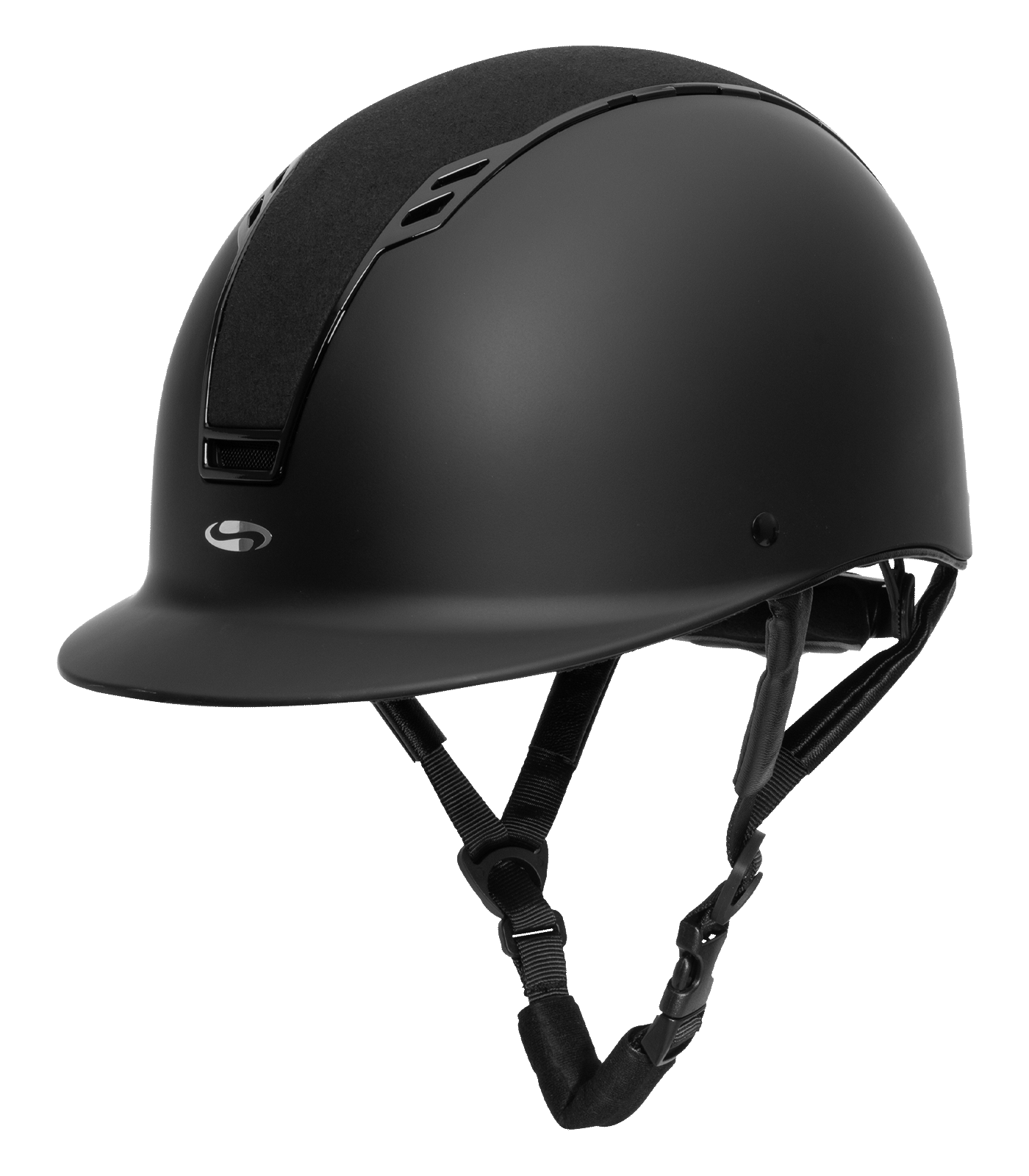 Waldhausen SWING Riding Helmet H22 schwarz matt/velvet