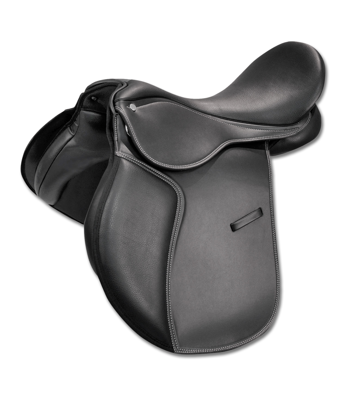 Waldhausen Economic General Purpose Saddle, synthetic, pony black