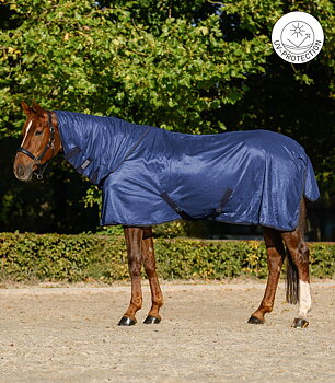 Waldhausen Fly rug FlyControl with neck part - blue