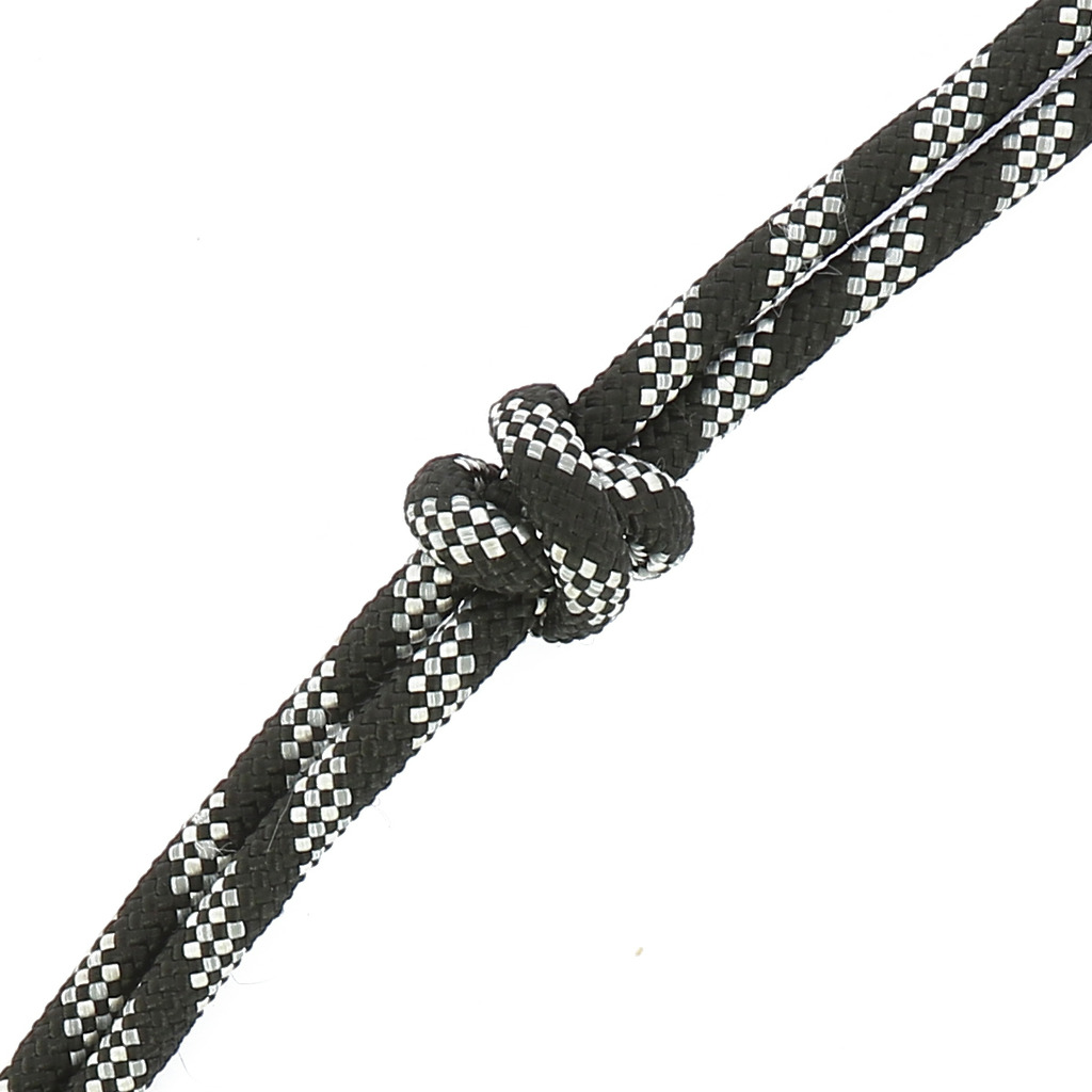 Eco Ethological Headcollar +NORTON lead rope Black/White/Silver Colour - Full size - 2