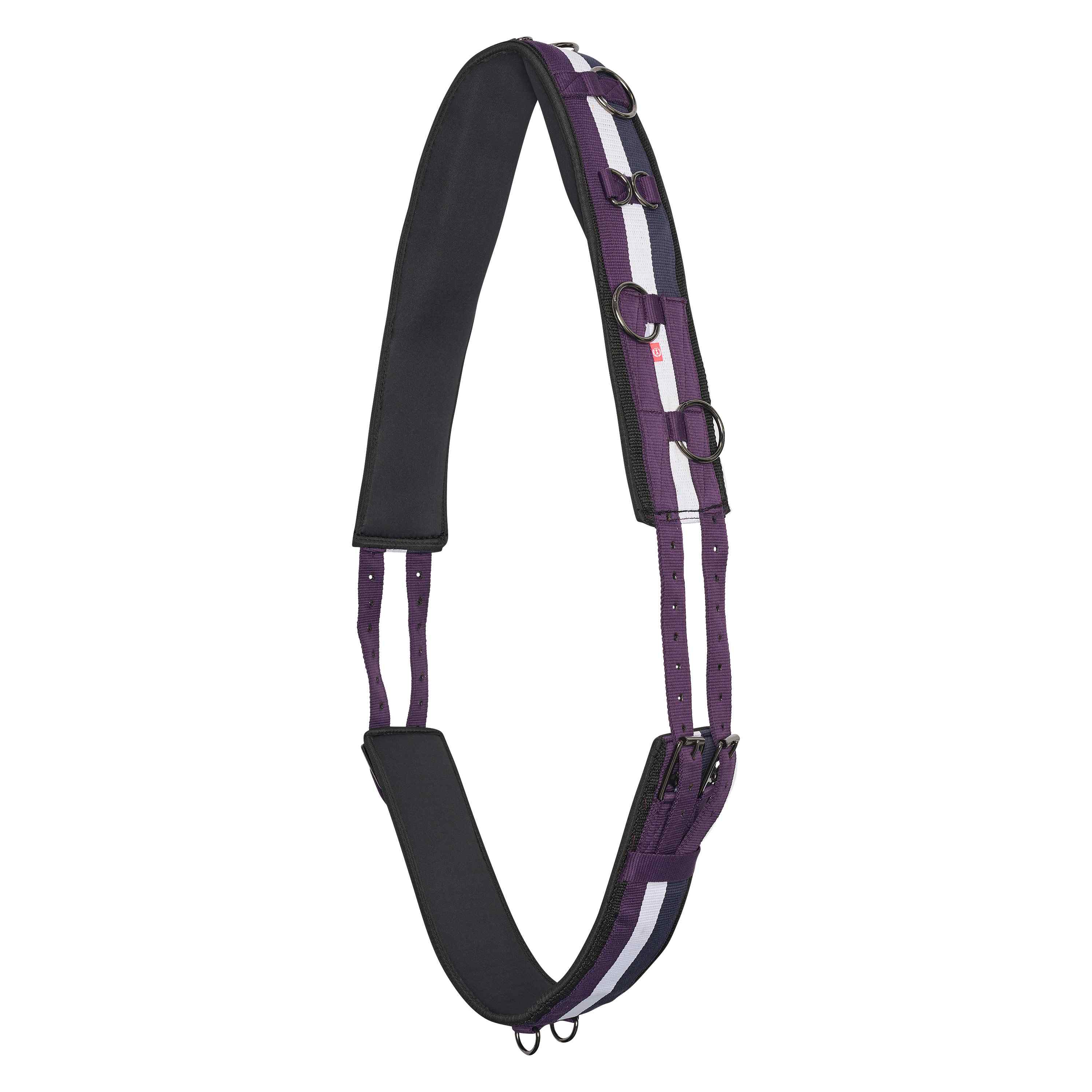 Imperial Riding Juoksutusvyö Deluxe Extra Black berry-White-Navy