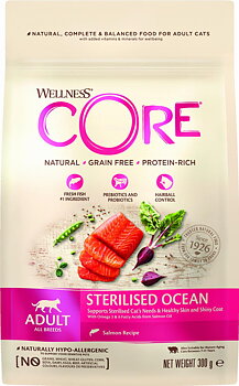CORE Ocean Adult Kissanruoka Steriloiduille Kissoille - Lohi 300 g