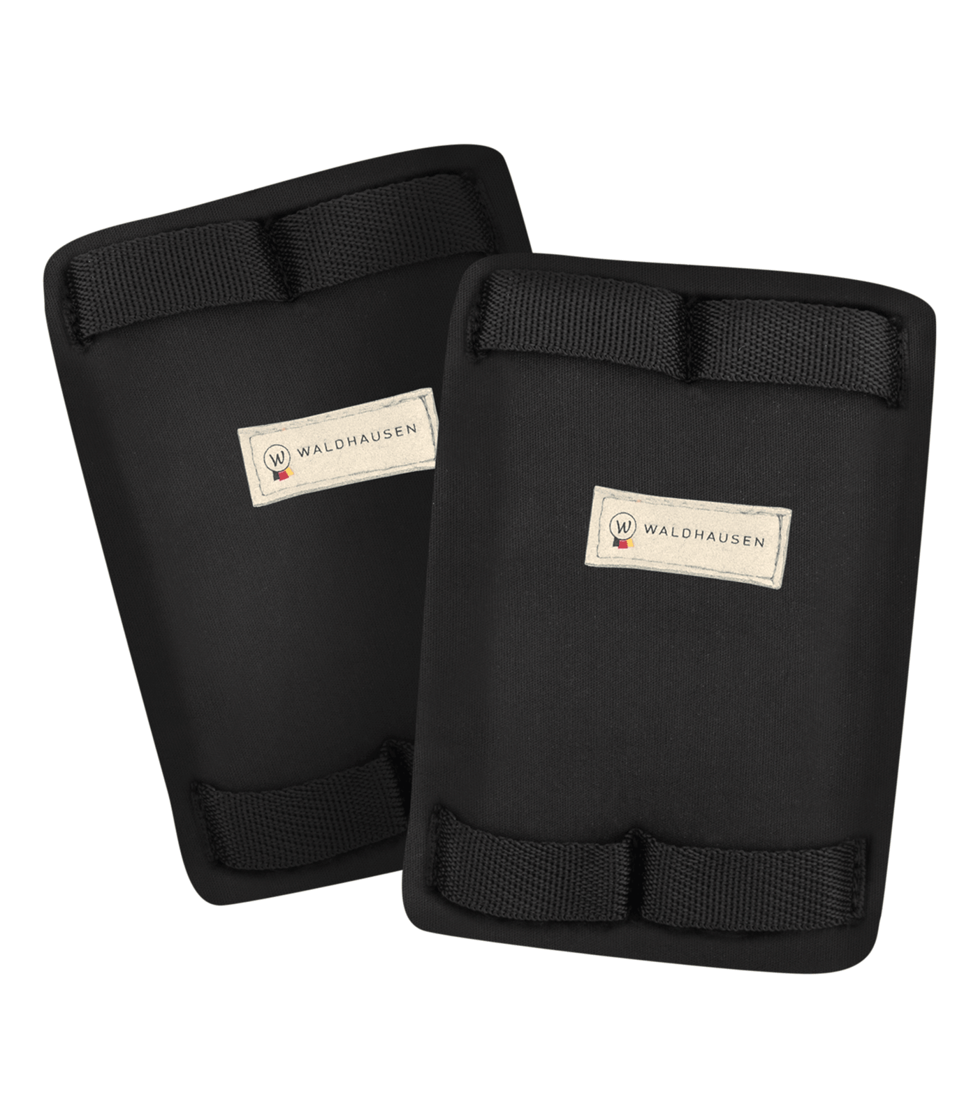 Waldhausen Sadelgjordsskydd för Korta Sadelgjordar - Mjukt Material, Svart