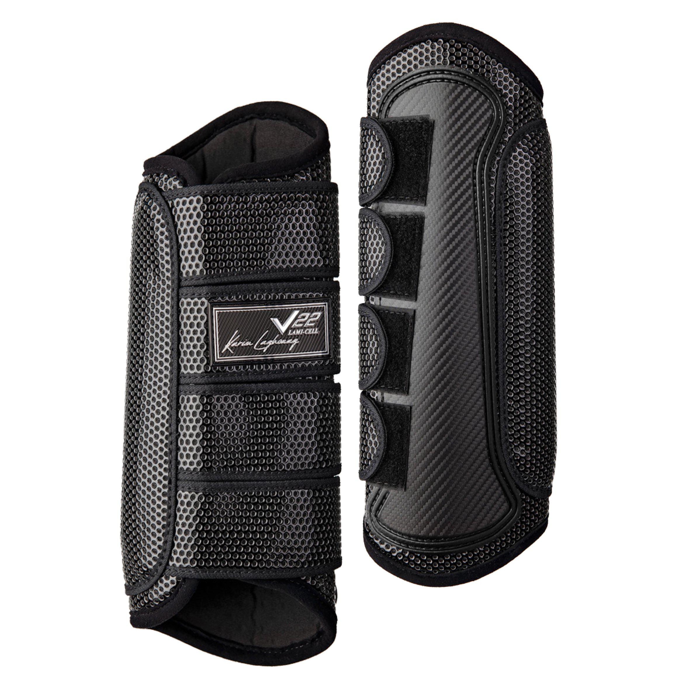 Lami-Cell Tendon Boots V22 Feltritt Boots -Bak- Svart (S)