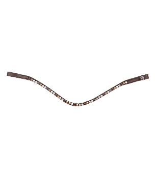 Waldhausen X-Line otsapanta Glam - ruskea/ruskea-kulta-beige-hopea