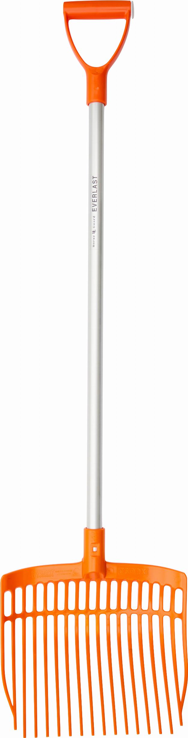 HorseGuard Everlast Junior Stable Fork - Orange 95 cm