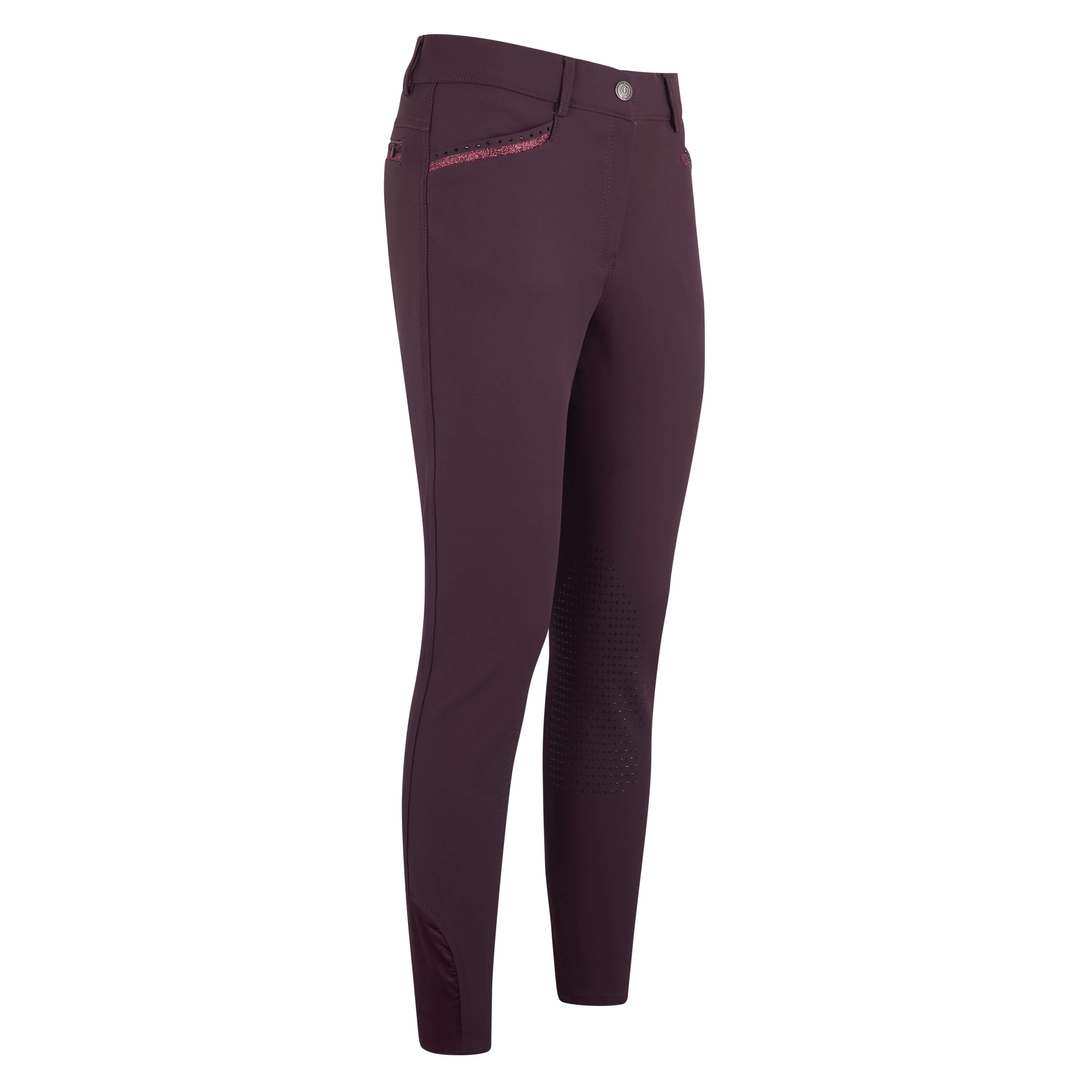 Imperial Riding Ridbyxor El Capone KneeGrip Bordeaux - 2
