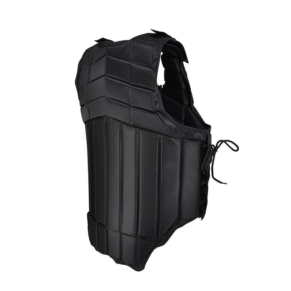 Hansbo Sport Safety vest with plates black adult - 5