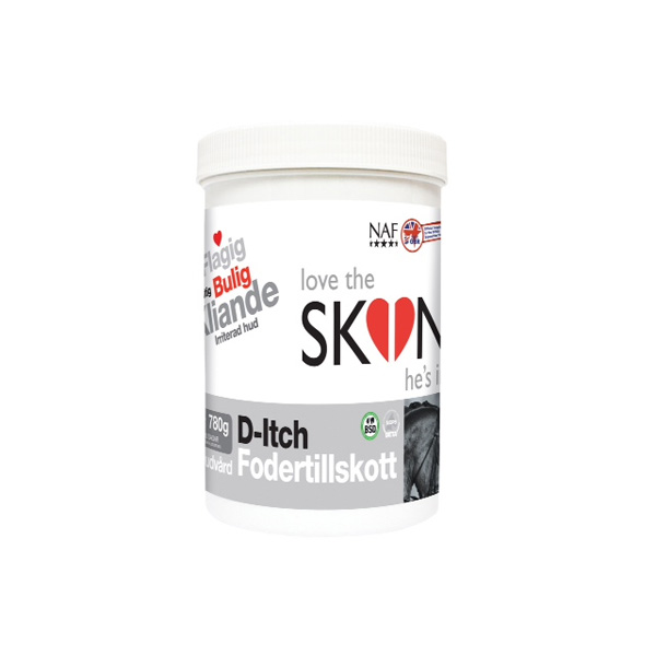 NAF LTSHI D-Itch Fodertillskott 780g