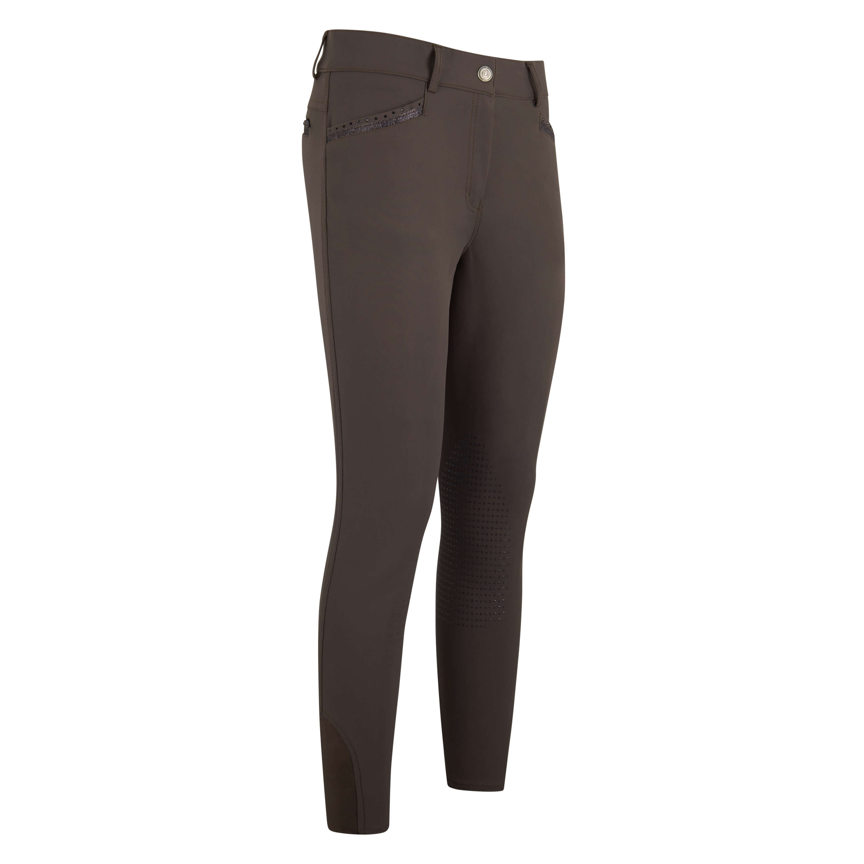Imperial Riding Reithose El Capone KneeGrip Mocca (34)