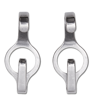 Waldhausen CIRCLE Curb Chain Hooks, Pair