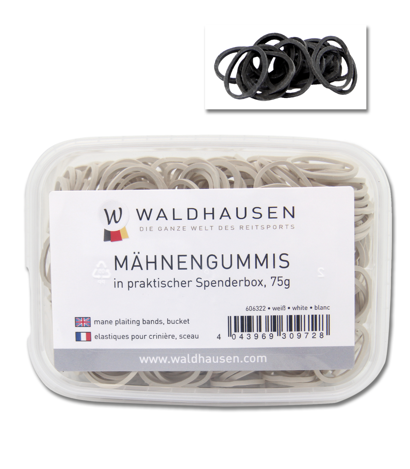 Waldhausen Mansnoddar svart