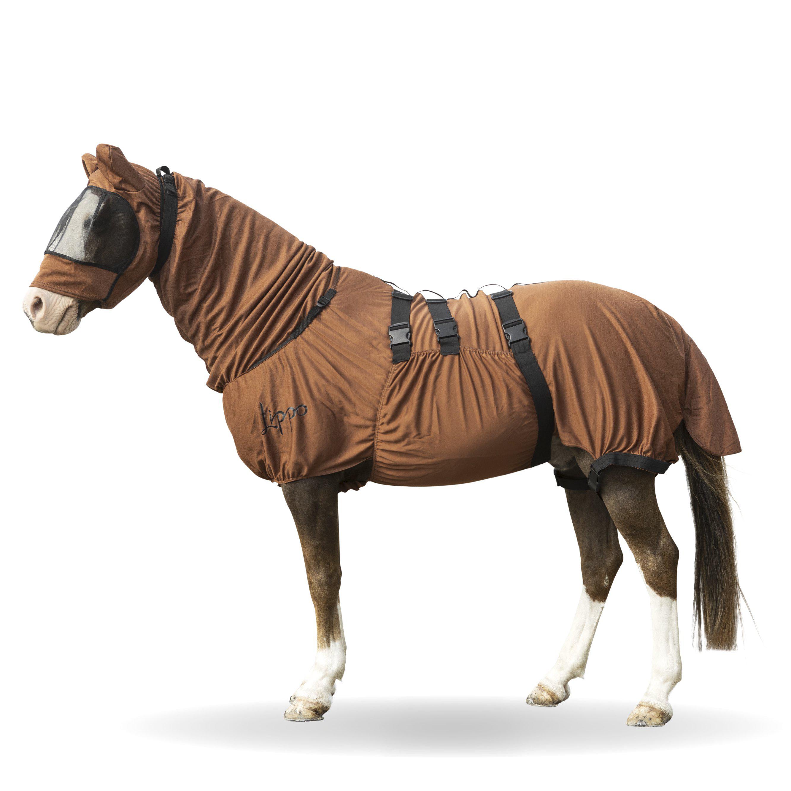 Lippo Sweet Itch Hood - Brown - 2