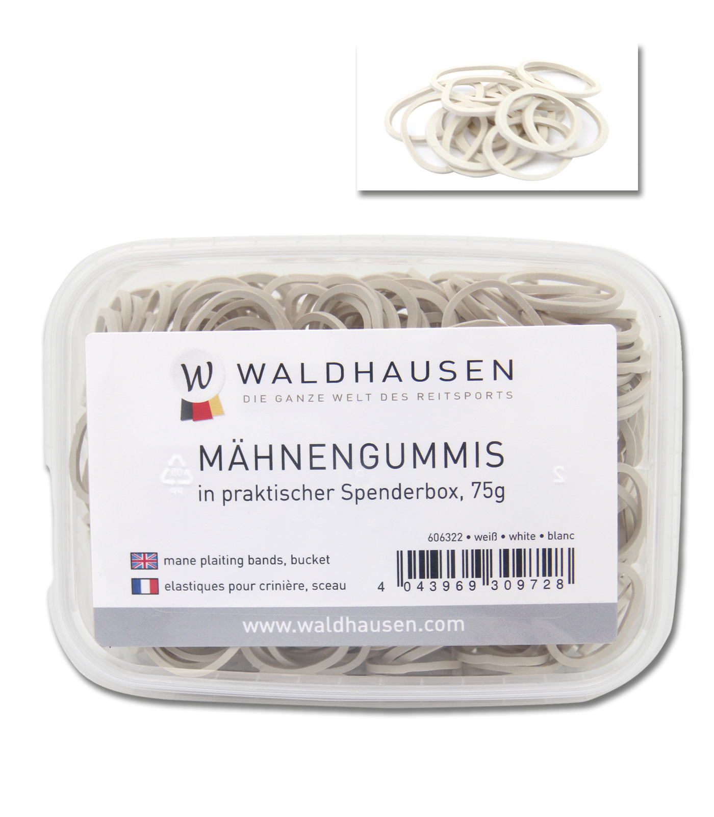 Waldhausen Mansnoddar vit