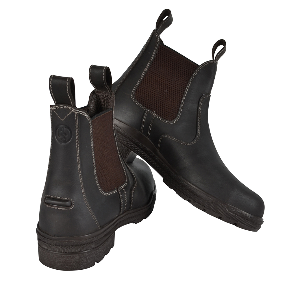 Hansbo Sport Jodhpurs leather with steel cap brown, 37 - 3