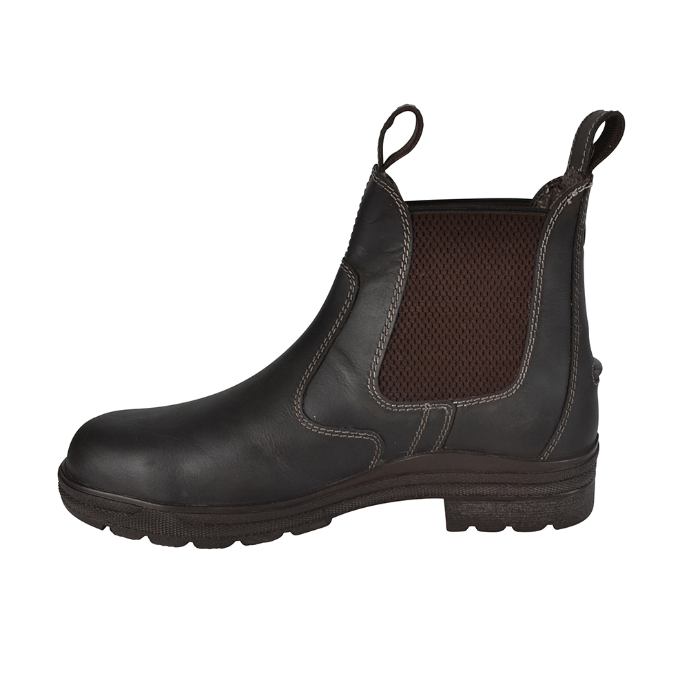 Hansbo Sport Jodhpurs leather with steel cap brown, 37 - 4