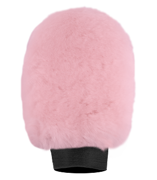 Waldhausen Lucky lambskin grooming glove - rose
