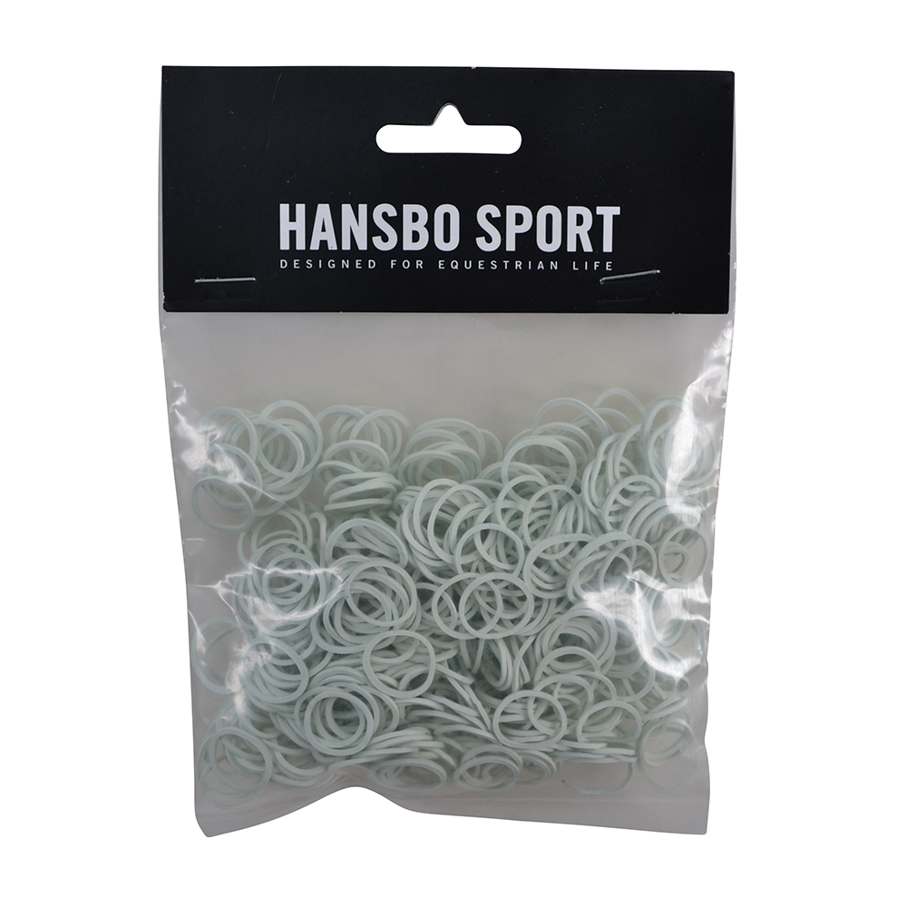 Hansbo Sport Kuminauhat 500kpl Valkoinen