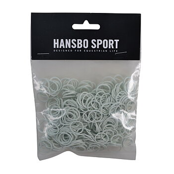 Hansbo Sport Rubber Band White 500 pcs