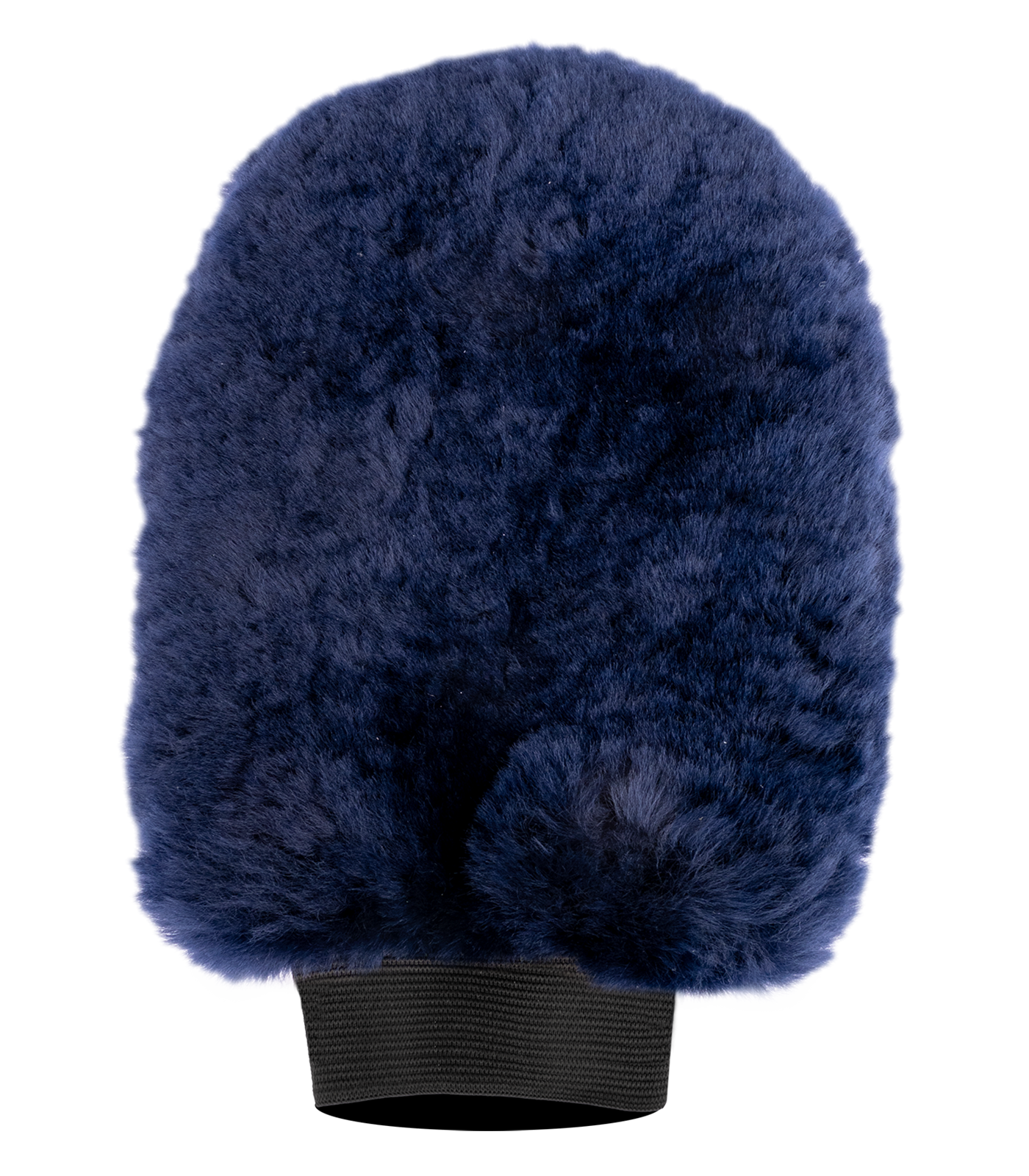 Waldhausen Lucky lambskin grooming glove - night blue/Lucky