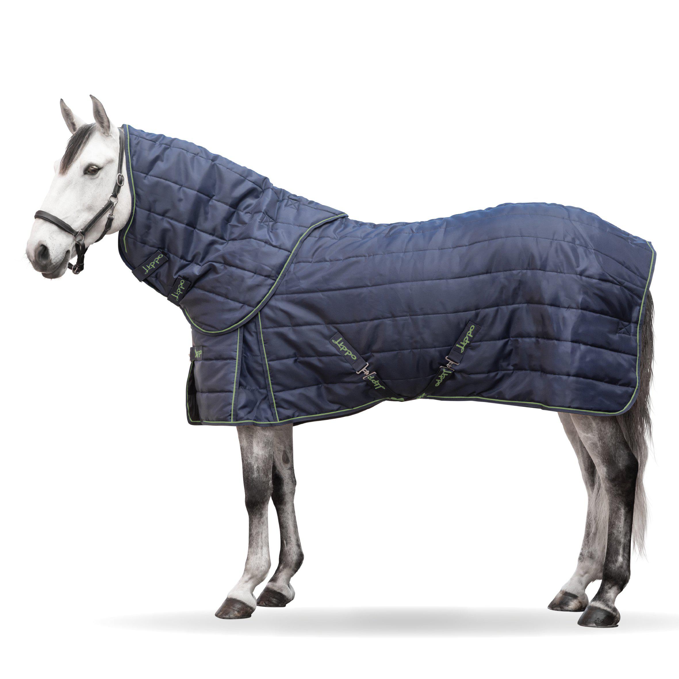 Lippo Plus Stable Rug with Hood, 400 g - Navy