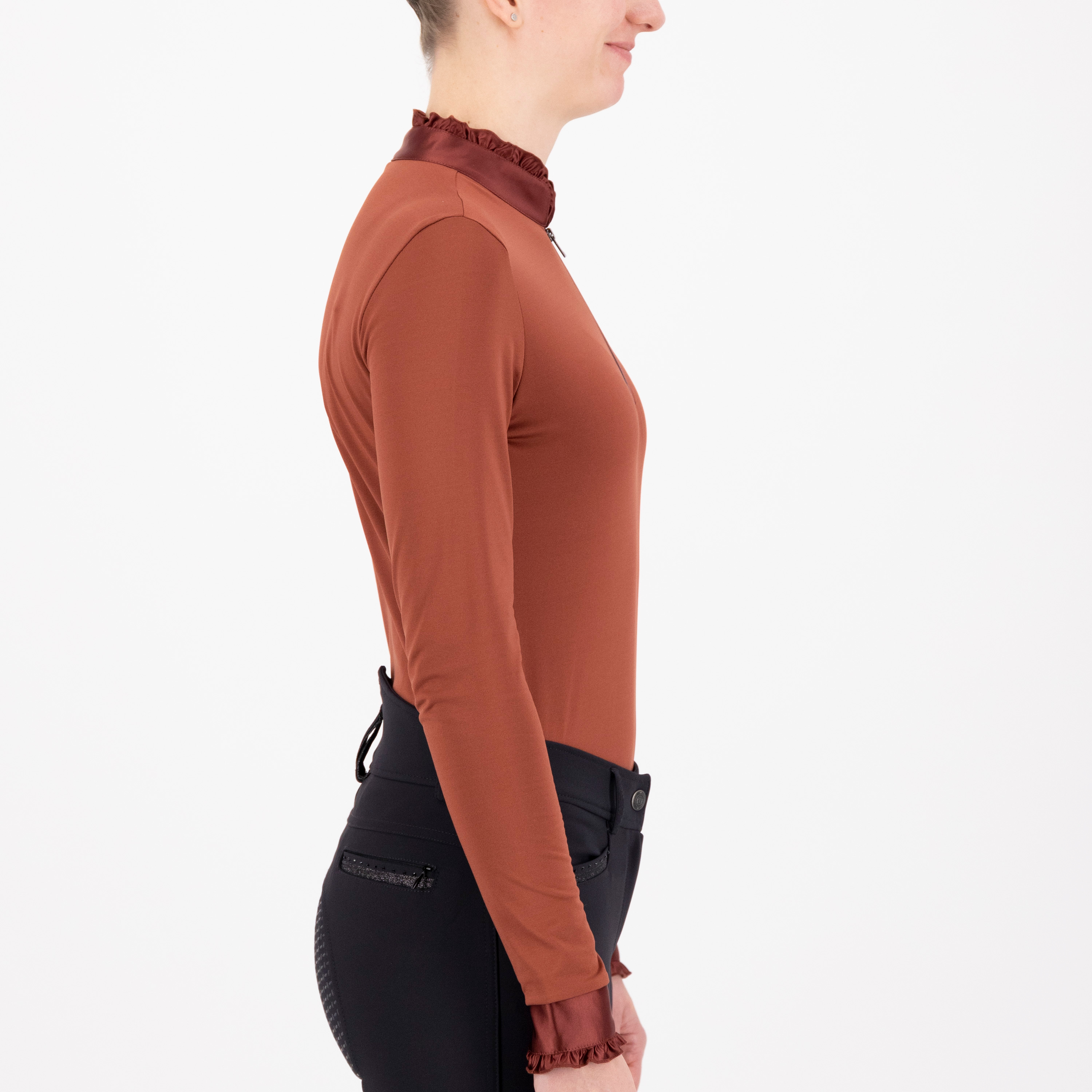 Imperial Riding Top Anna longsleeve Dark Rosy - 6