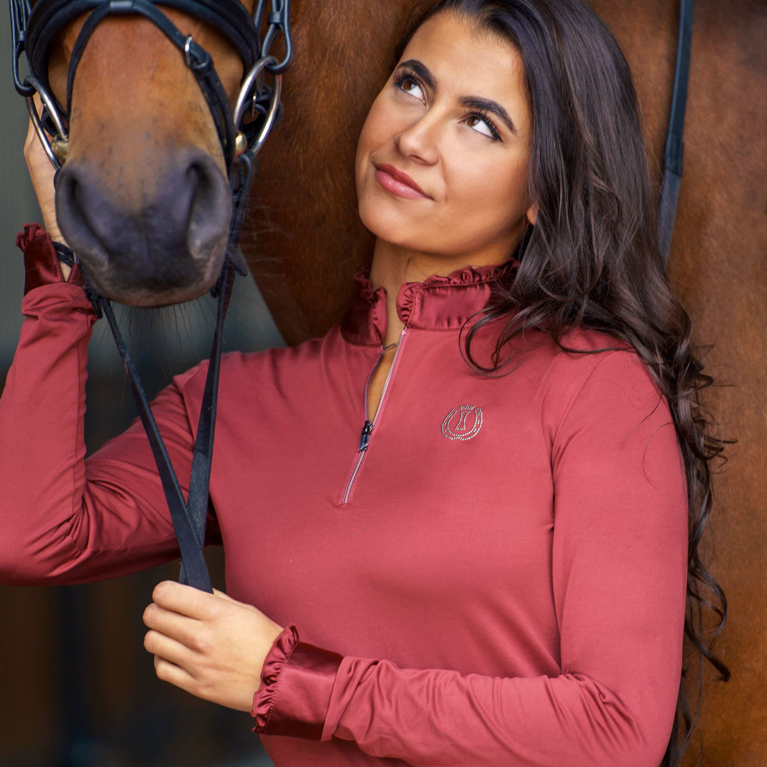 Imperial Riding Top Anna longsleeve Dark Rosy - 7