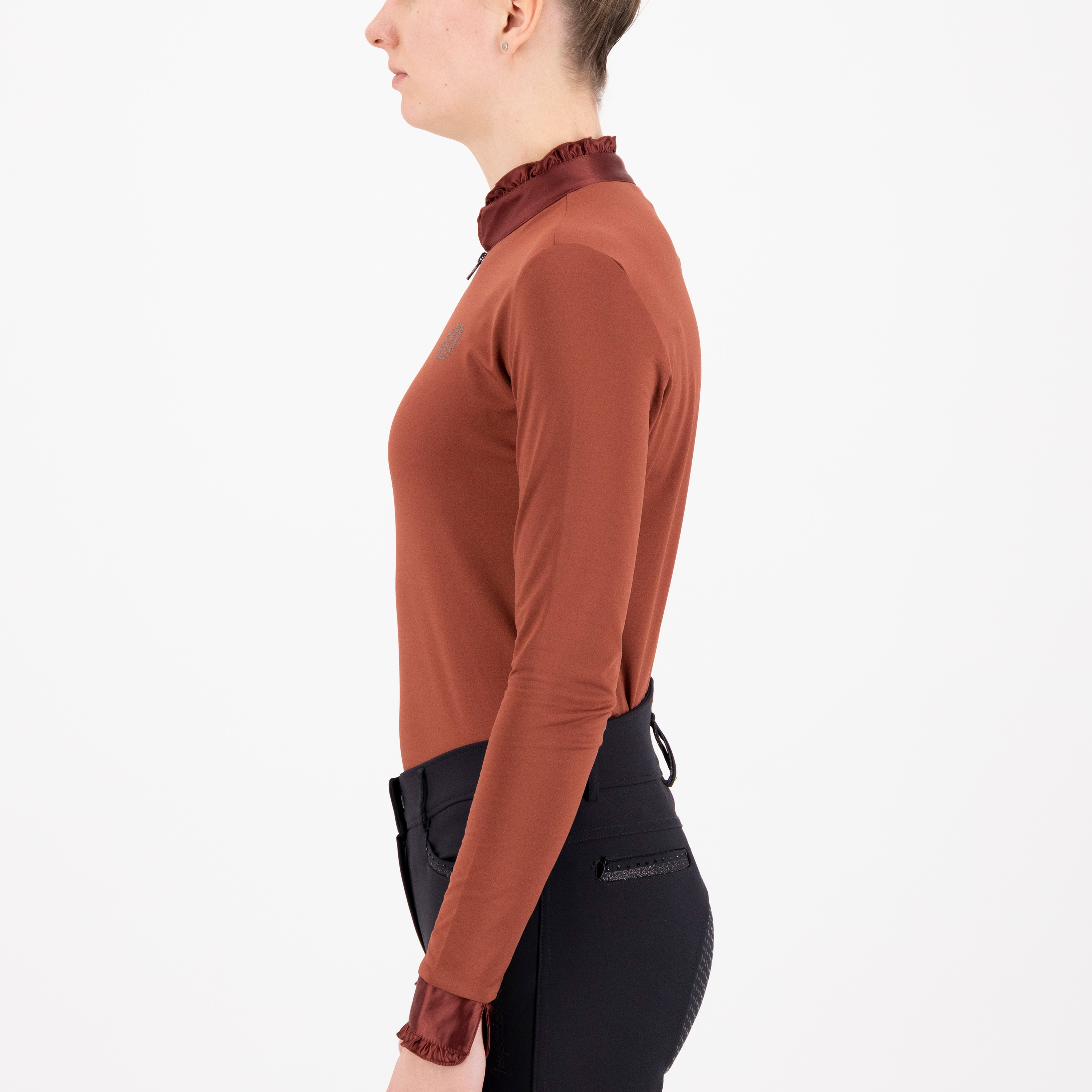 Imperial Riding Top Anna longsleeve Dark Rosy - 5