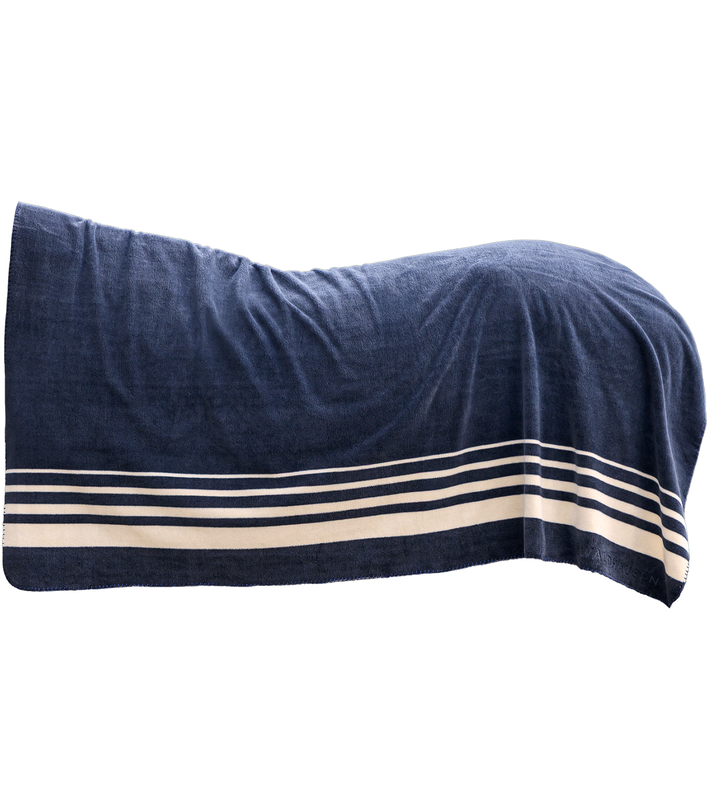 Waldhausen Sölden thick fleece blanket - night blue