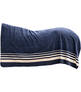 Waldhausen Sölden thick fleece blanket - night blue