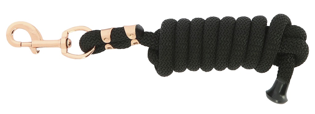 NORTON Vague Lead Rope Black/Rose Gold - 2