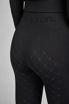 Eskadron Dynamic 24 S/S Seamless Ridetights - Svart, XS - kun dette eksemplaret