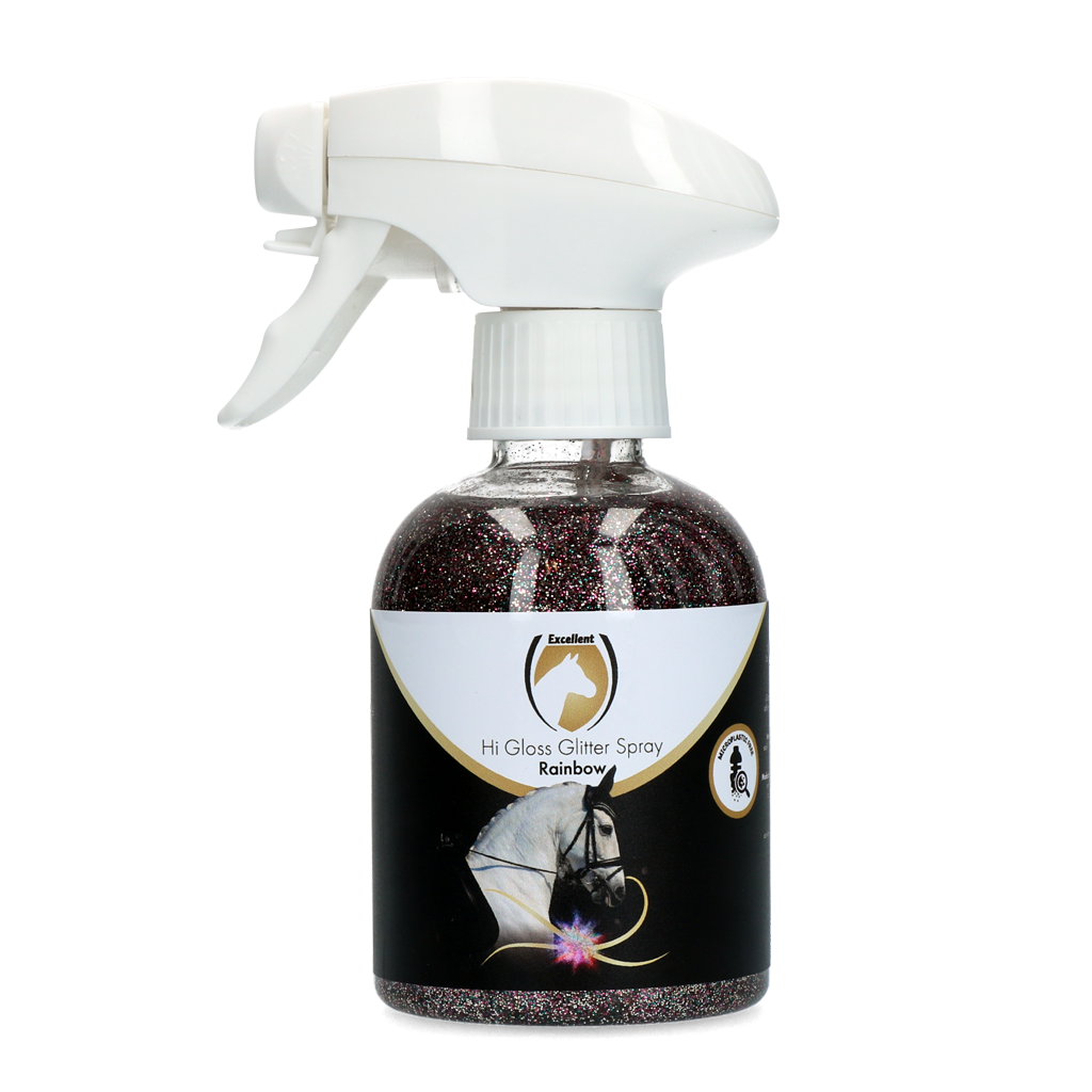 Excellent Hi Gloss Glitter Spray 250 ml - Rosa