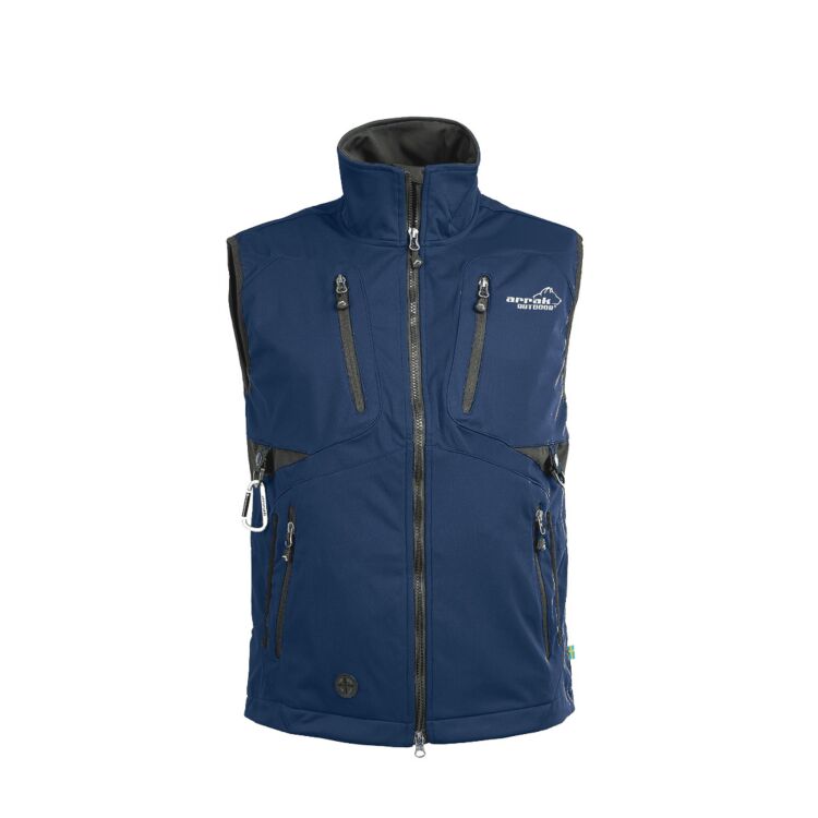 Arrak Outdoor Acadia Vest Men - Navy , 2XL - 6