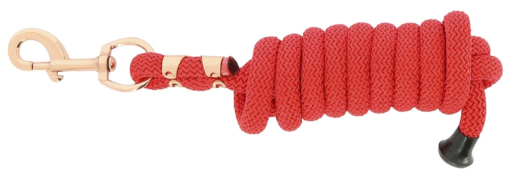 NORTON Vague Lead Rope Red/Rose Gold Colour - 2