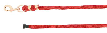 NORTON Vague Lead Rope Red/Rose Gold Colour