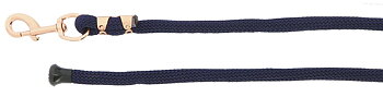 NORTON Vague Lead Rope Navy/Rose Gold Colour