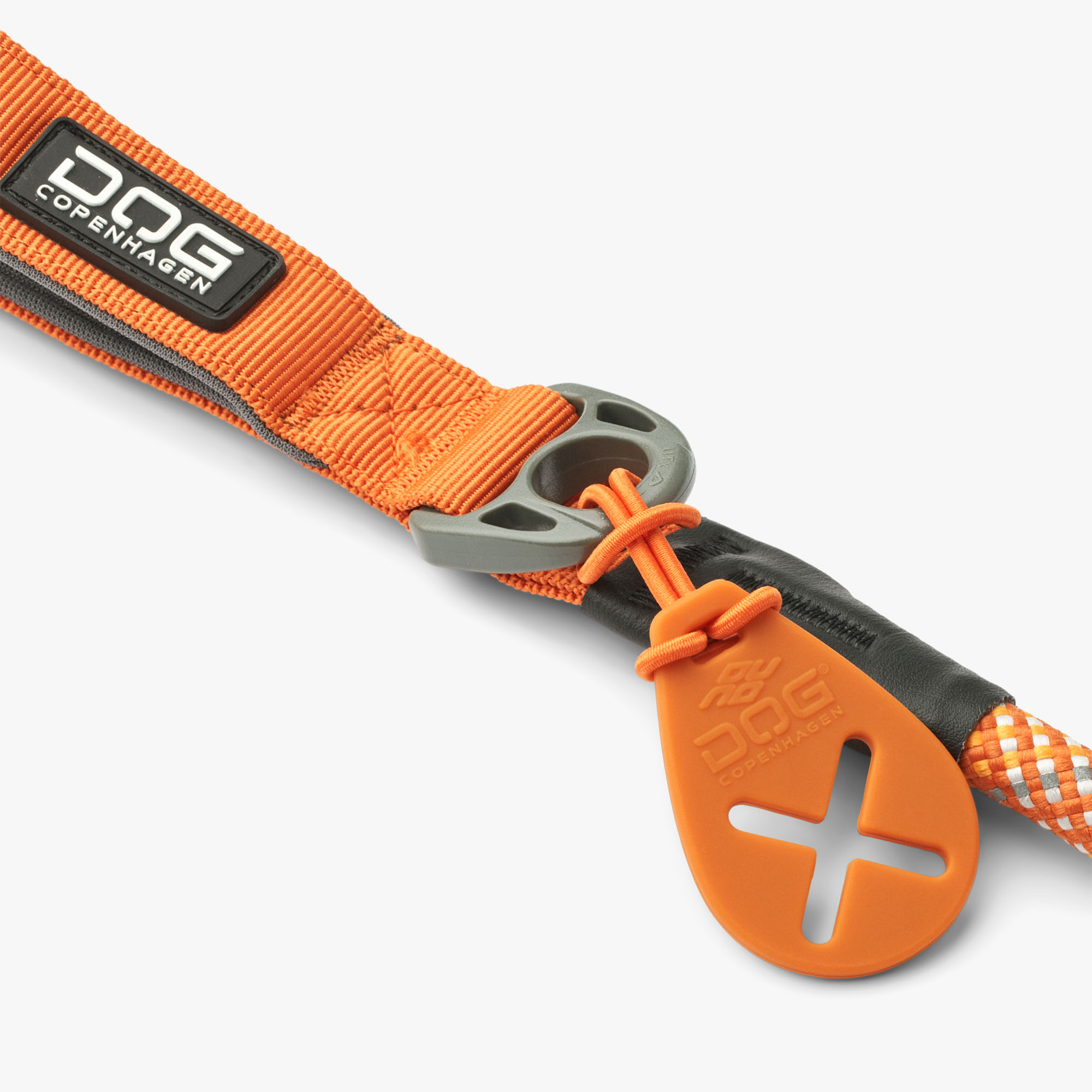Dog Copenhagen Flexy Poop Bag Holder - Orange sun