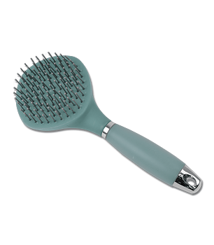 Mane Brush with gel handle, Black