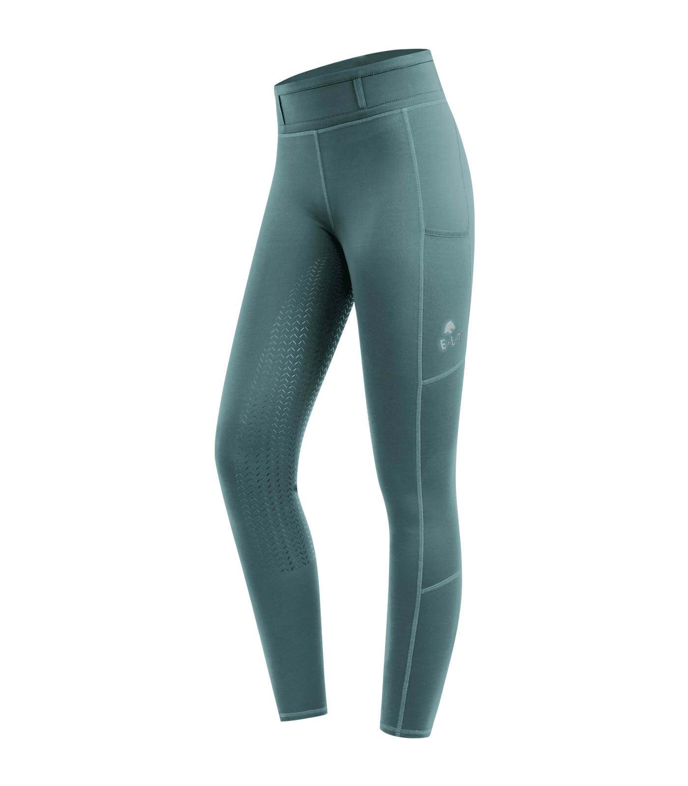ELT Ella rideleggings Junior - furugrønn