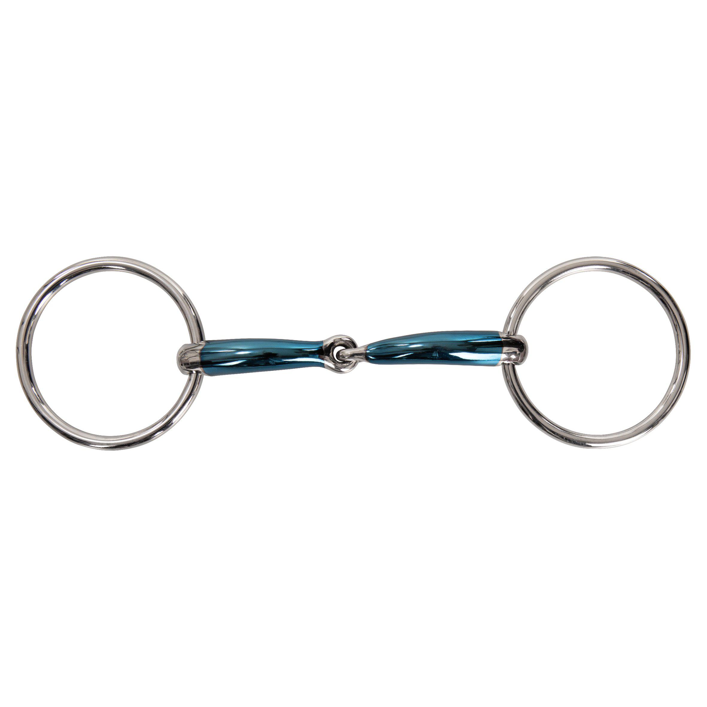 Lippo Sweet Iron Single Jointed Loose Ring Snaffle Bit, 14 mm