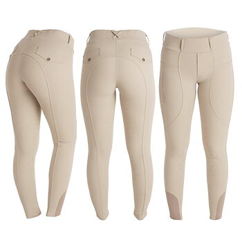 Horse Life Breggings Relove High Knee Grip Junior - Beige, 140 - only this copy