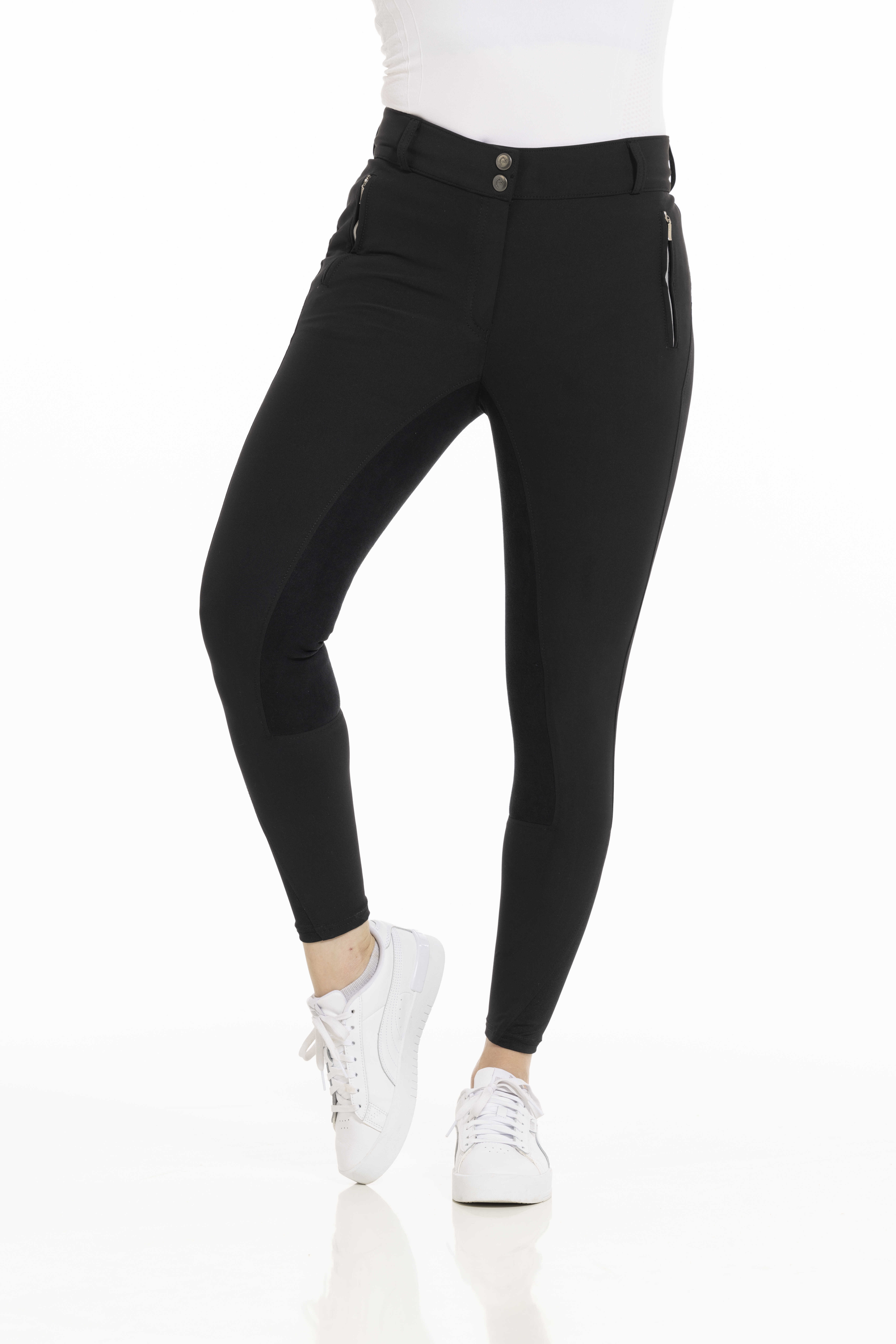 Equitheme Nicole Riding Breeches Black - 8
