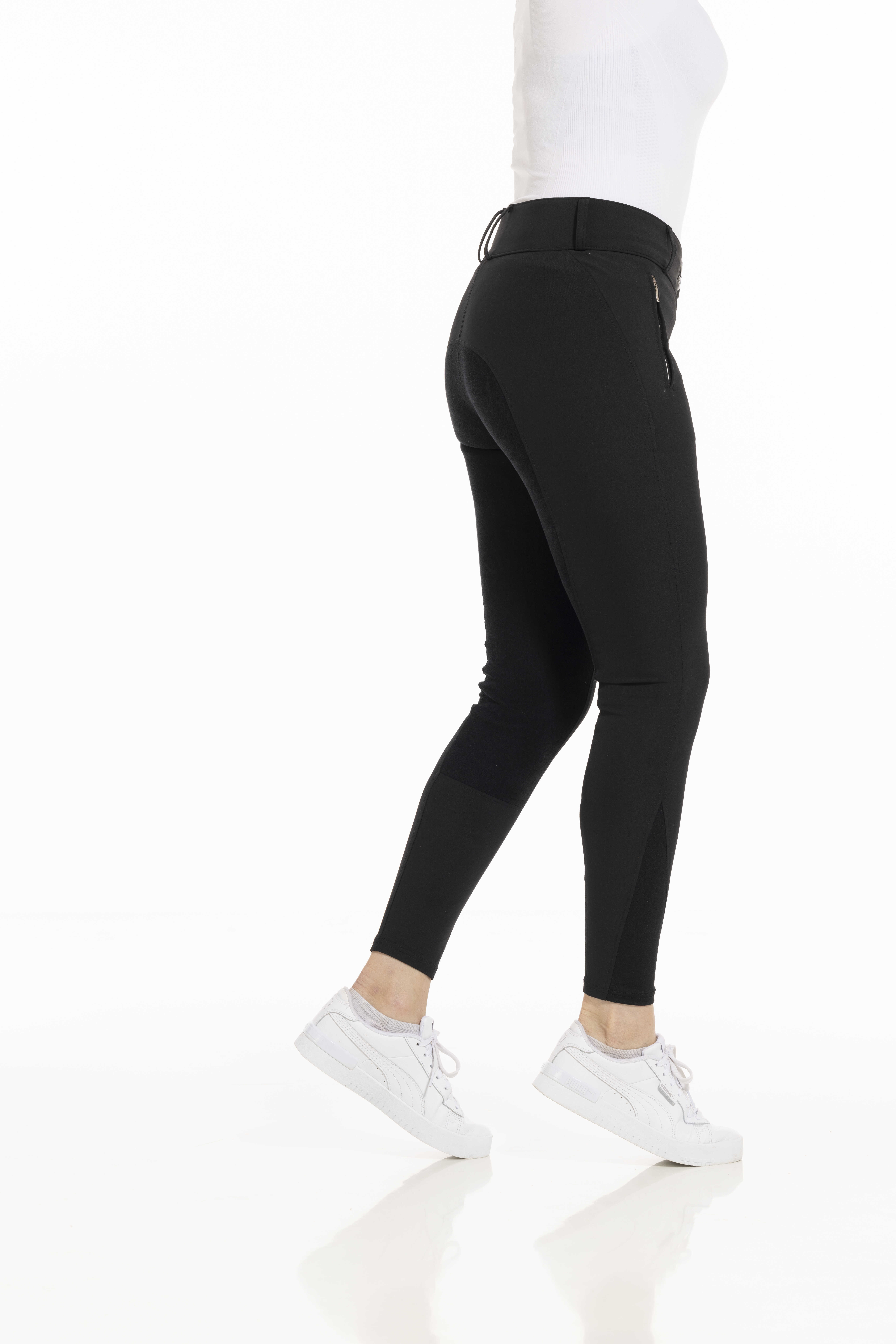Equitheme Nicole Riding Breeches Black - 5