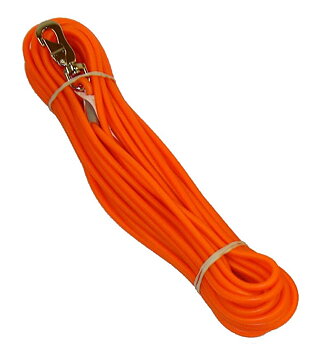 Biothane Tracking Line - Orange, 15 meter x 4 mm