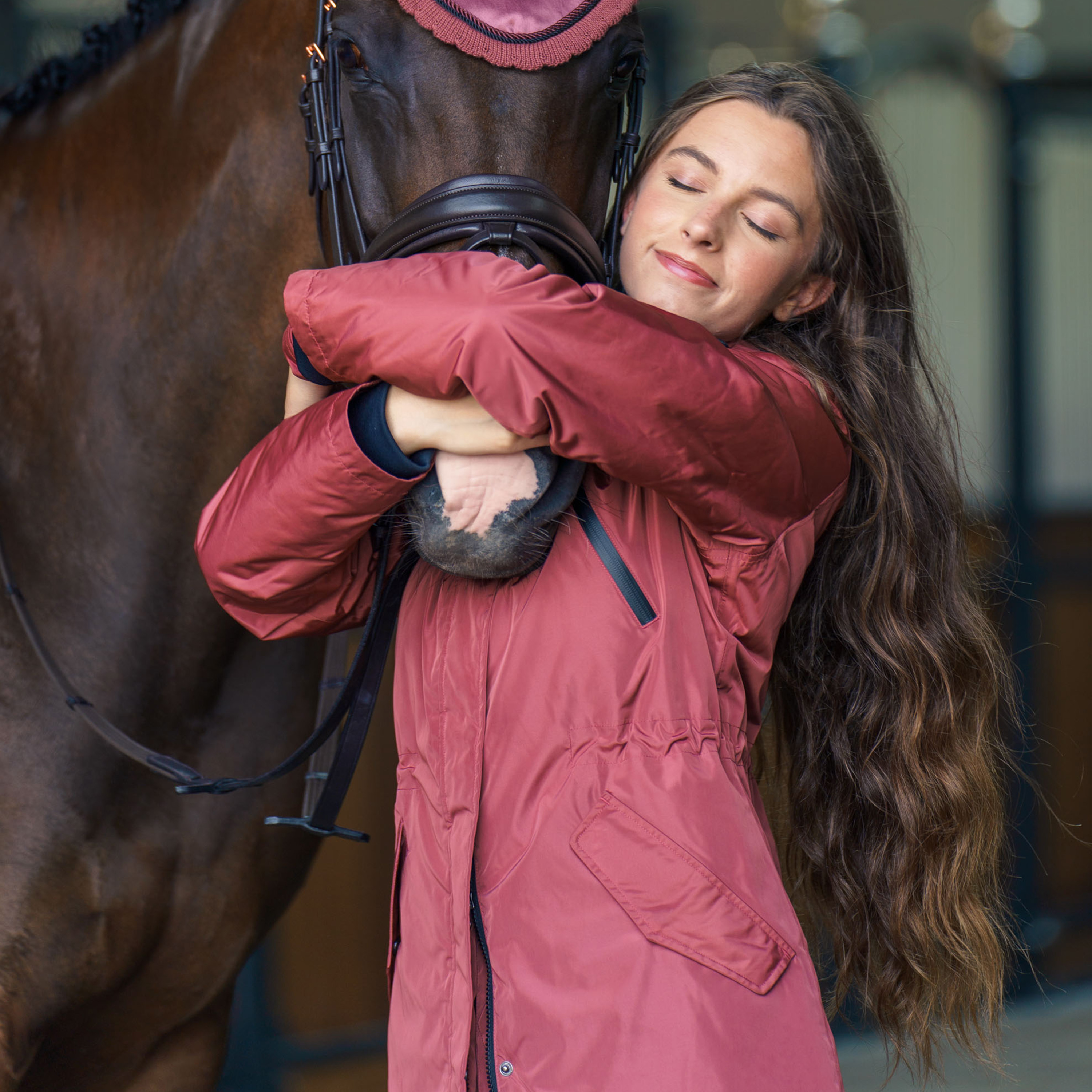 Imperial Riding Tekninen parka Jolly Dark Rosy - 9