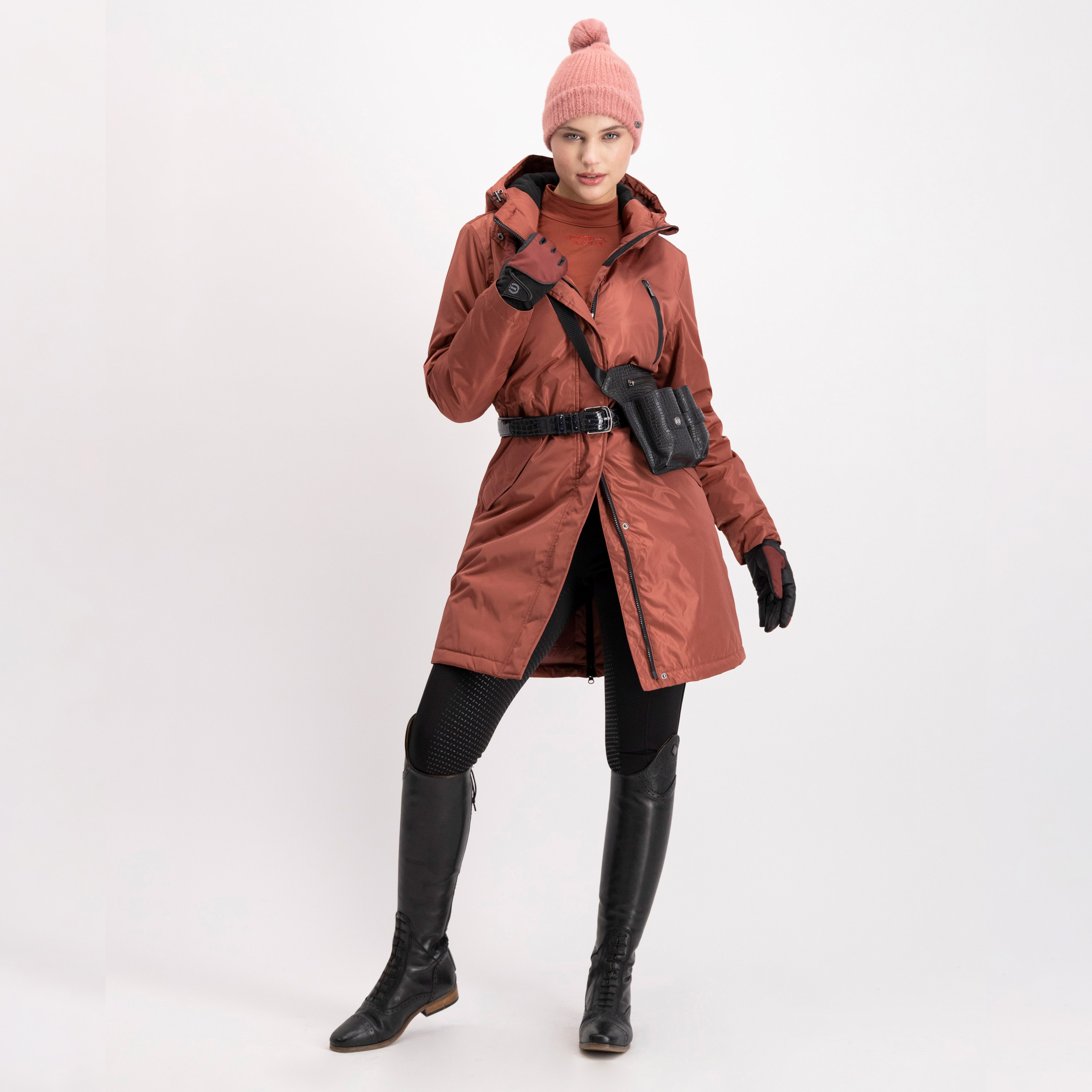 Imperial Riding Tekninen parka Jolly Dark Rosy - 8